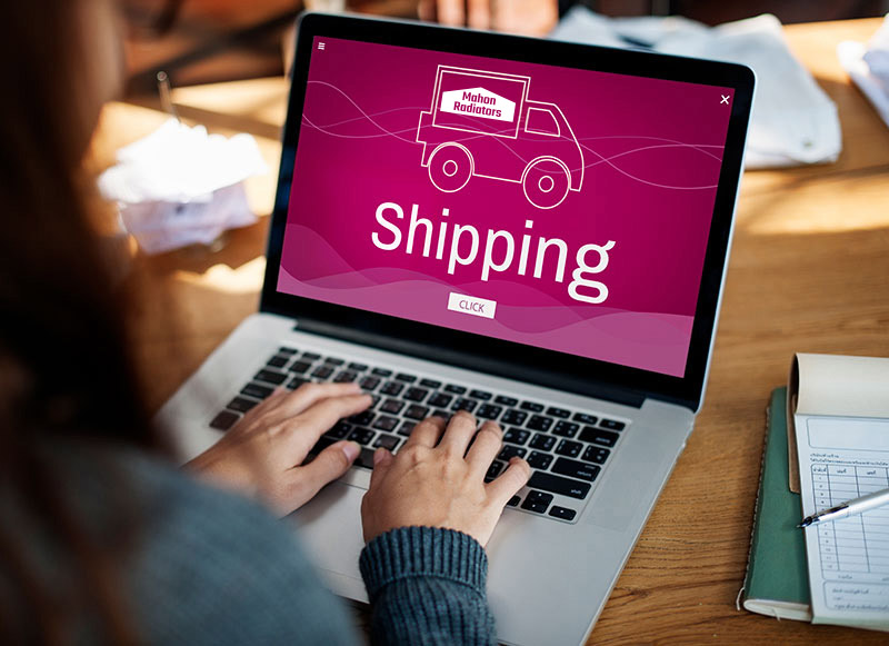 Cargo Shipping Freight Logistics Truck Icon